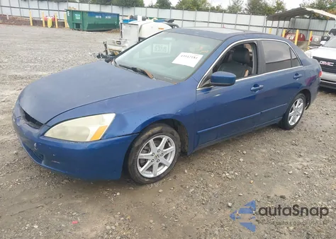 2003 Honda Accord 3.0 Ex из США, поврежденный, VIN 1HGCM66583A087122